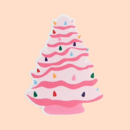 Pink Christmas Tree / PLASTIC Add on