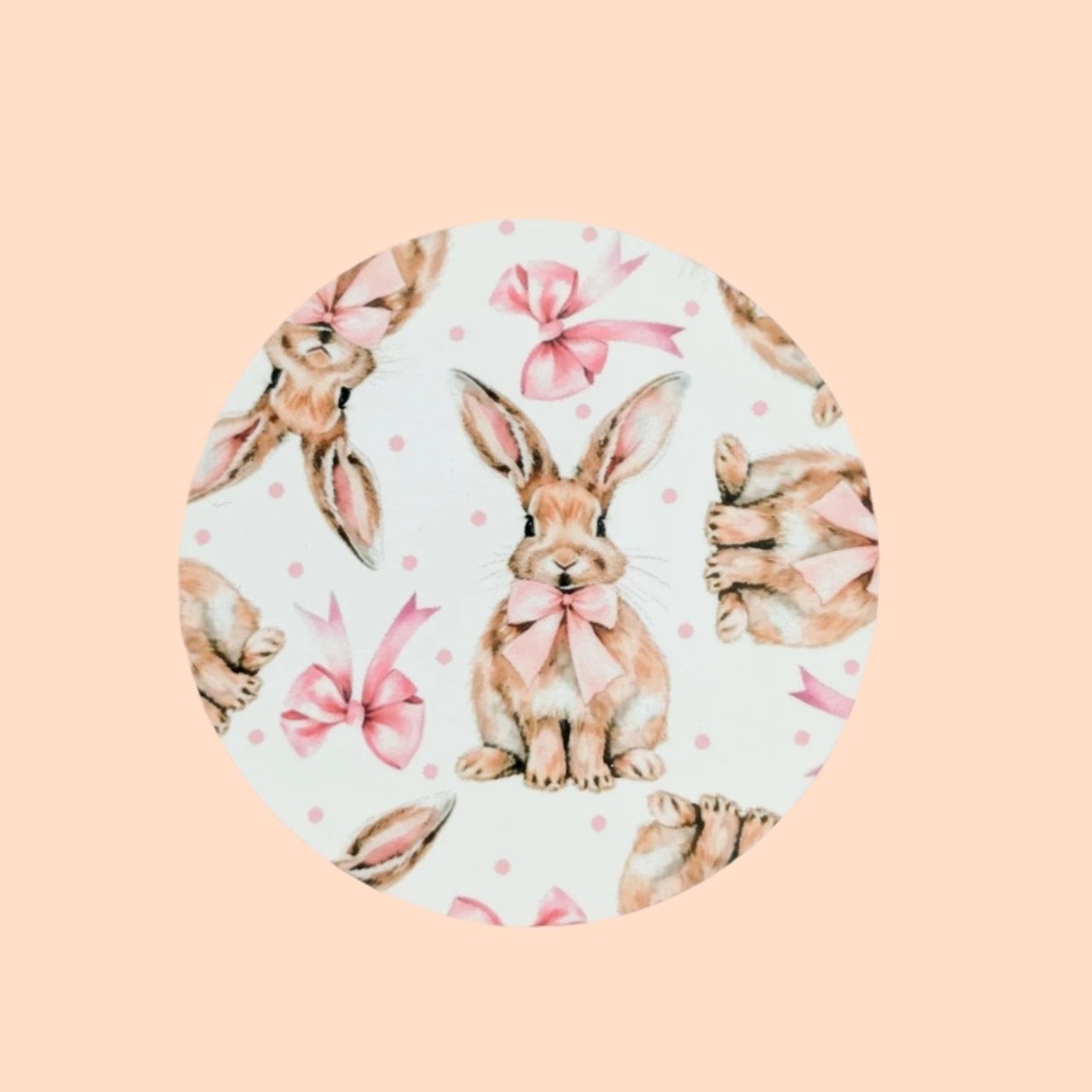Bunny Bow / Easter / Hardboard Add on