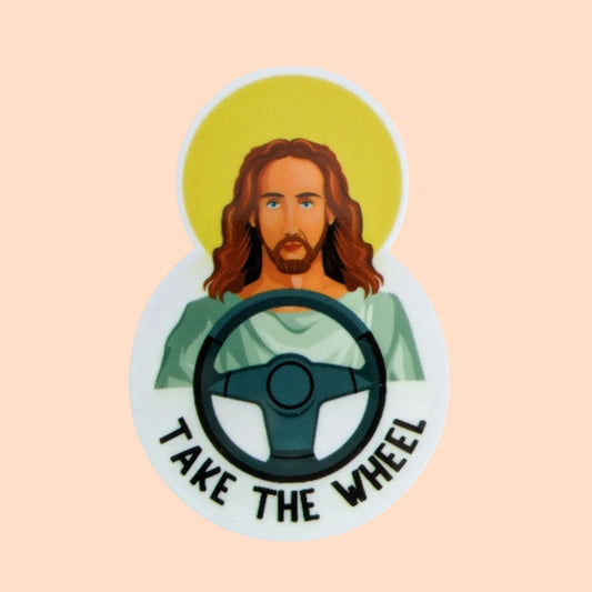 Jesus Take the Wheel / PLASTIC Add on