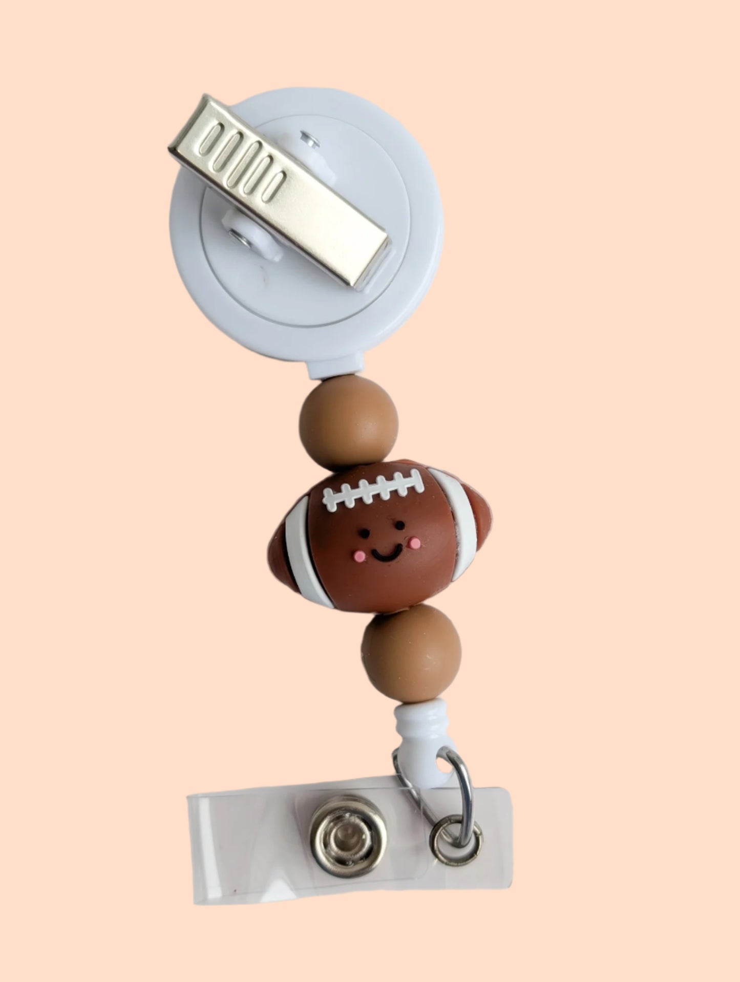 Football / Interchangeable Badge Reel