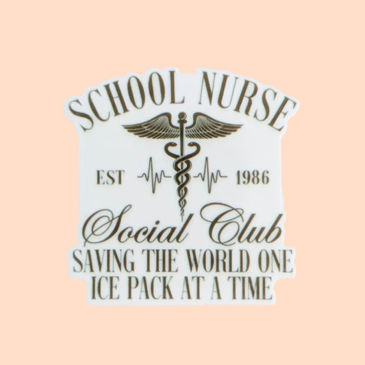 School Nurse Social Club / PLASTIC Add on