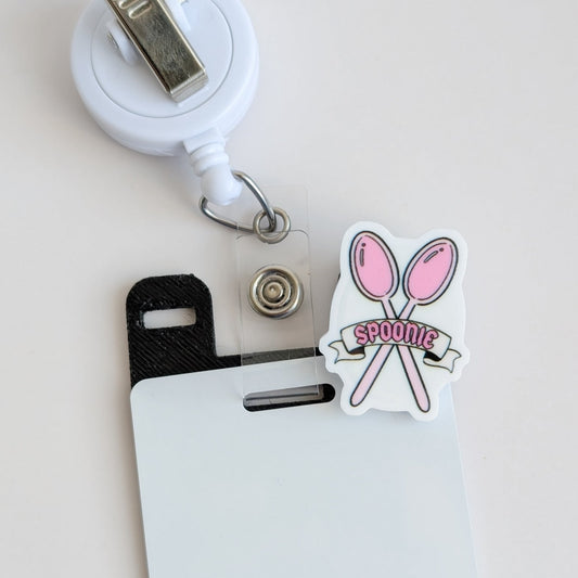Badge Topper / CHARM COLLECTION  - Spoonie - Charm Only