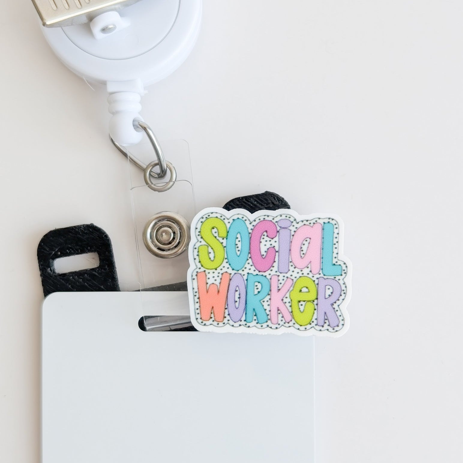 Badge Topper / CHARM COLLECTION  - Social Worker  - Charm Only