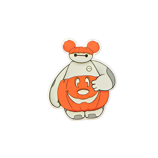 Bay Character Halloween plastic add-on with spooky cute character design compatible with interchangeable badge reel bases
