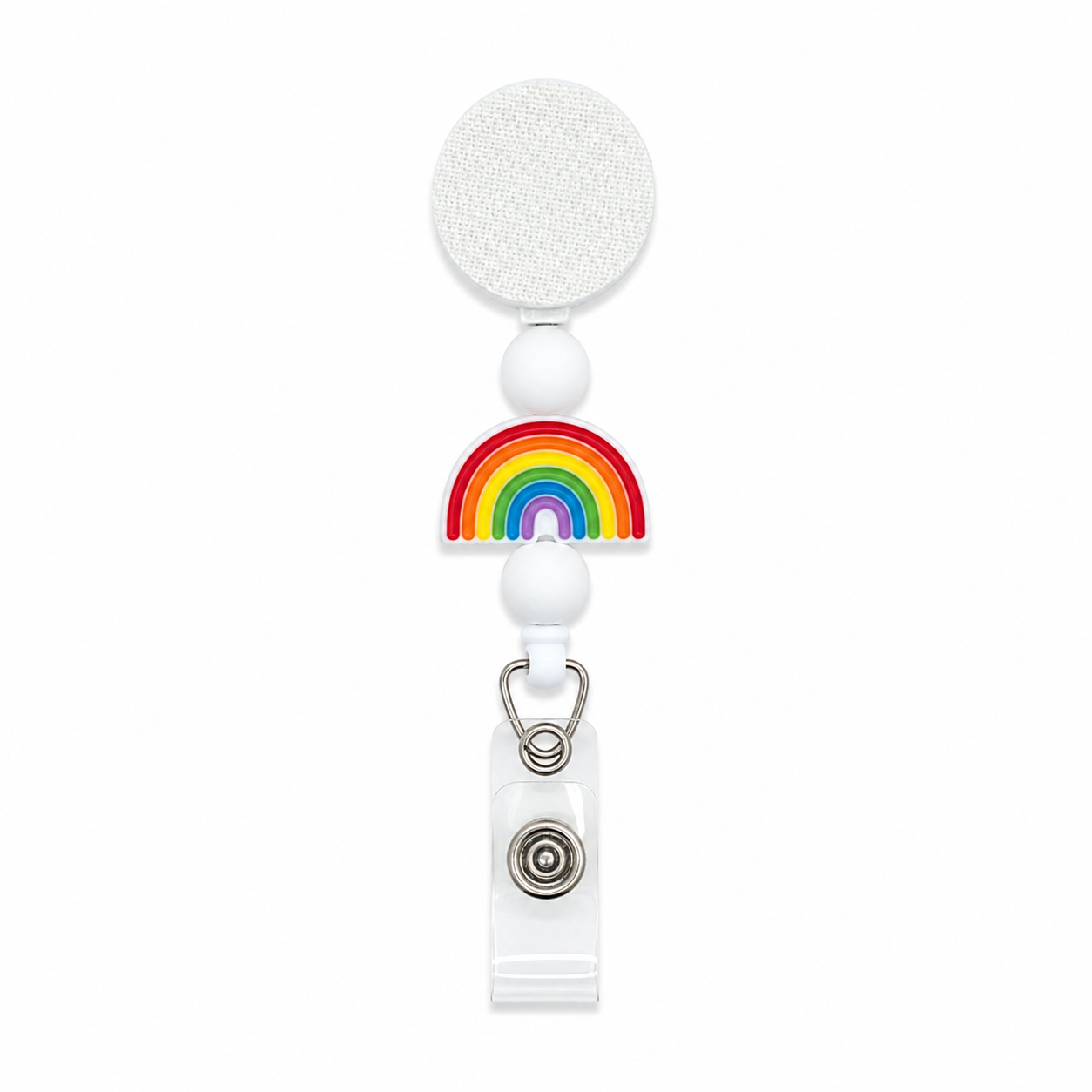 Classic Rainbow | Interchangeable Badge Reel