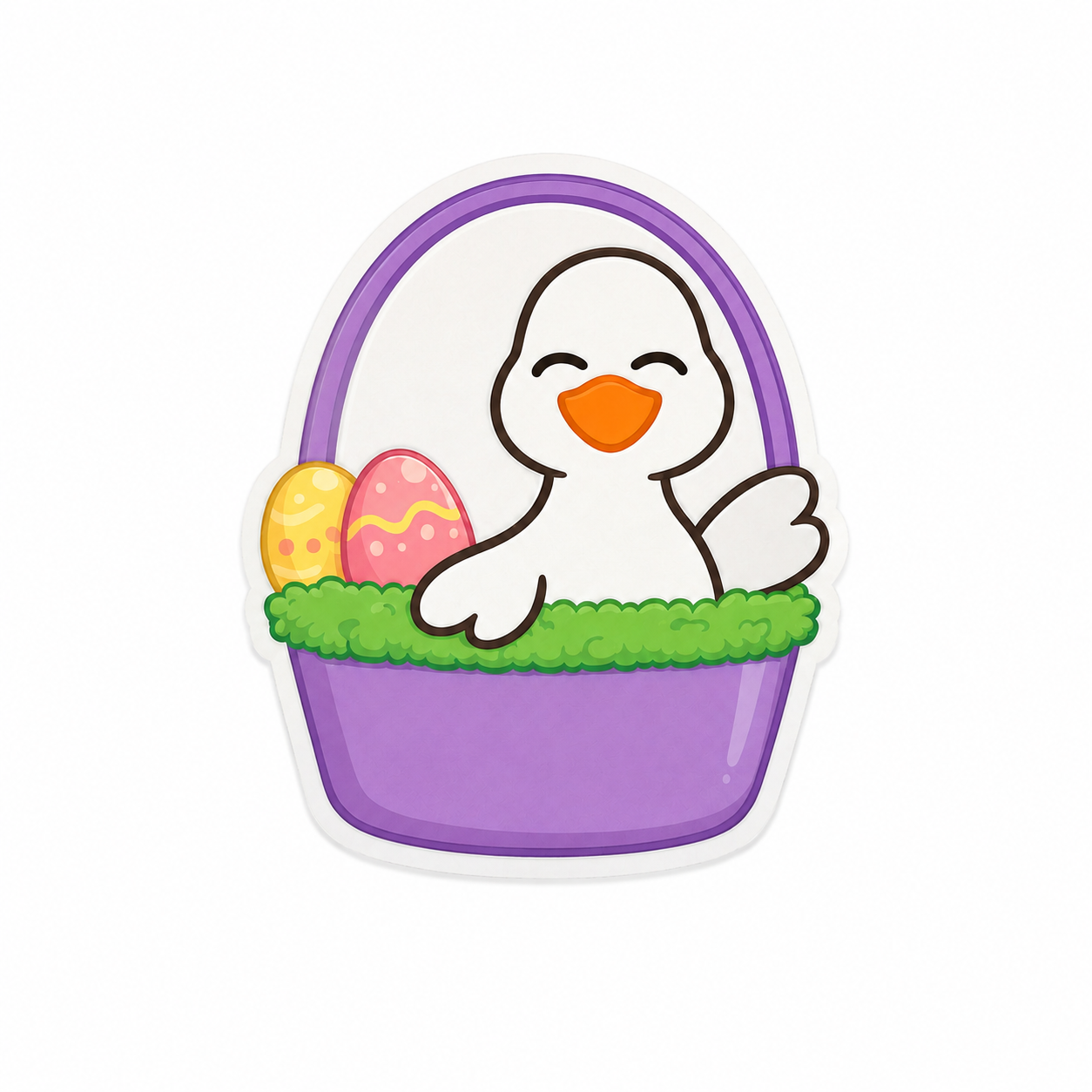 Easter Basket Goose | Plastic Add-On
