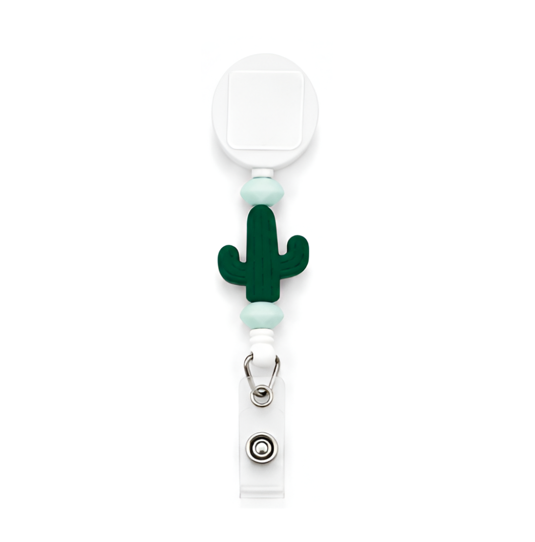 Western Cactus | Interchangeable Badge Reel