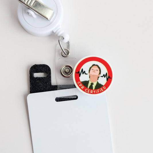 Badge Topper / CHARM COLLECTION - CPR Certified - Charm Only