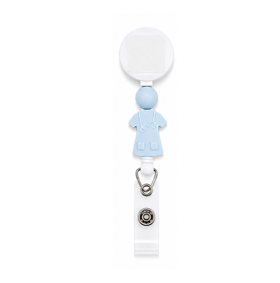 Healthcare Scrubs | Interchangeable Badge Reel