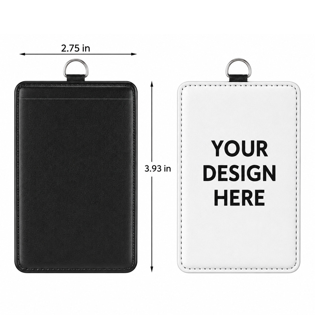 Upload Your Own Design ID Badge Holder
