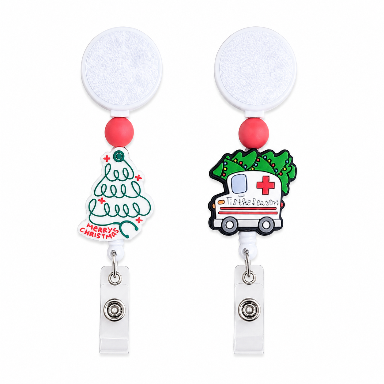 Medical Christmas | Interchangeable Badge Reel