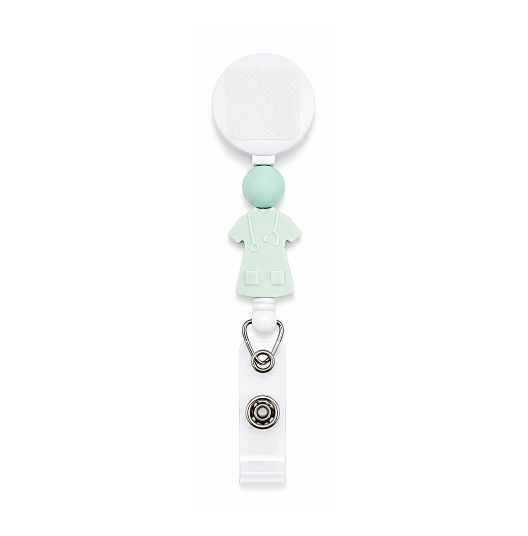 Healthcare Scrubs | Interchangeable Badge Reel