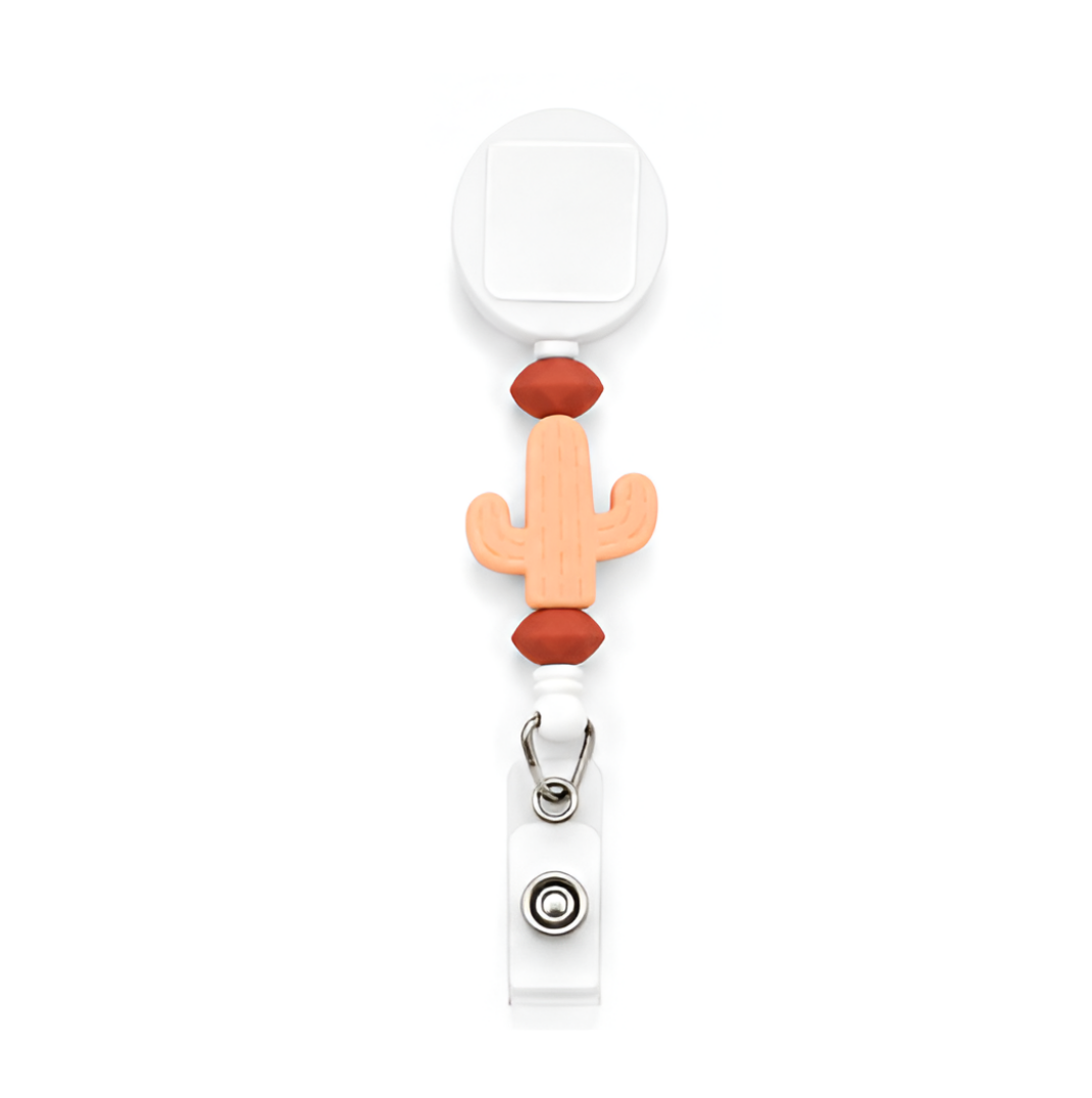 Western Cactus | Interchangeable Badge Reel