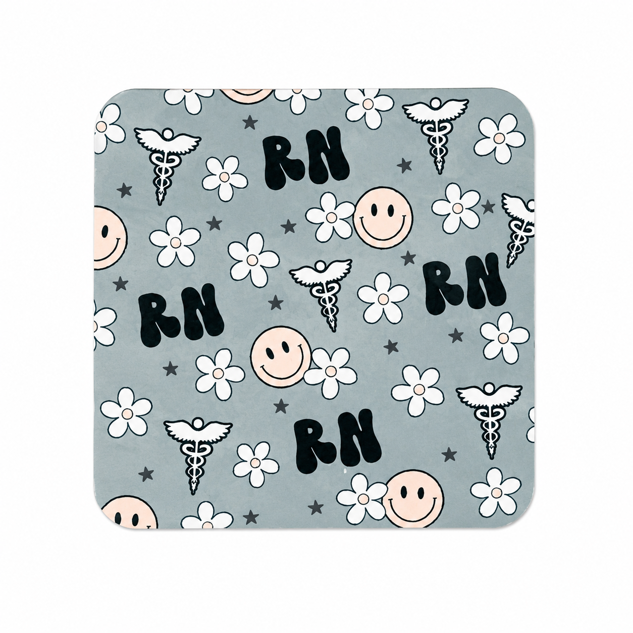 RN Medical Floral | Hard Board Add-On