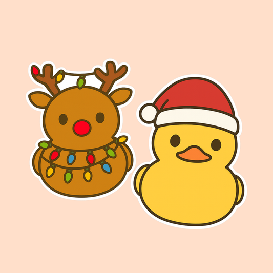 Rubber Duck Christmas /  PLASTIC Add on