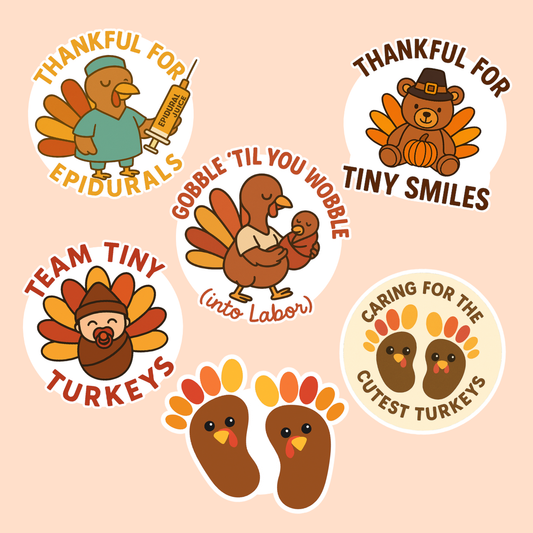 Labor Delivery Thanksgiving / Mother Baby NICU Pediatric /  PLASTIC Add on