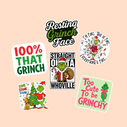 Mean Green Christmas /  PLASTIC Add on