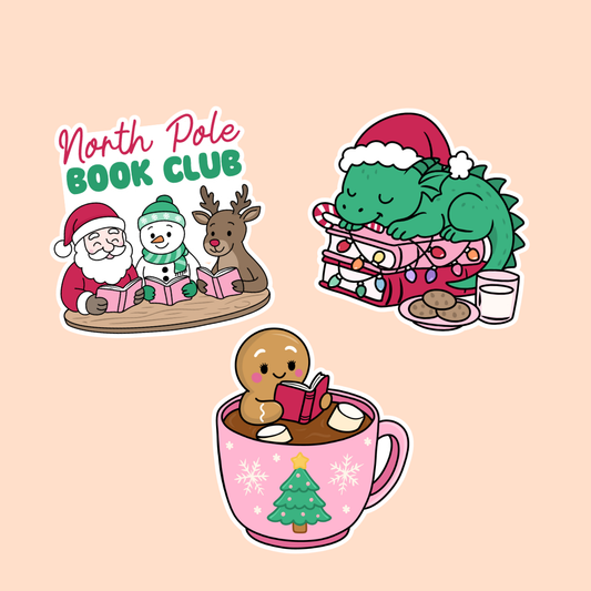 Christmas Book Reading /  PLASTIC Add on