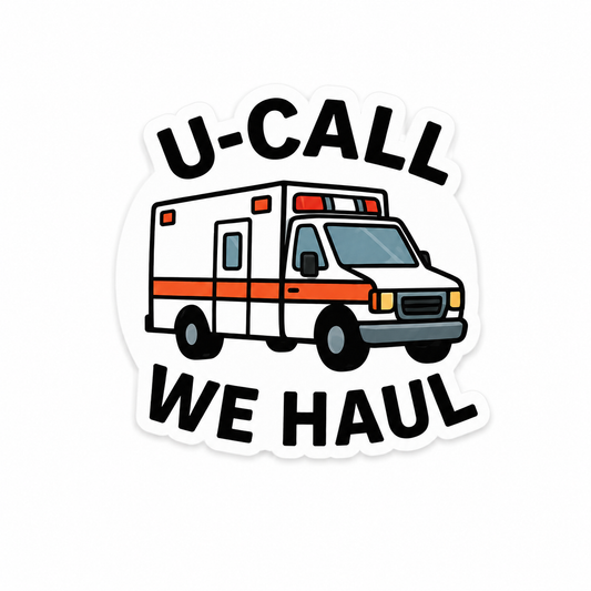U-Call We Haul plastic add-on for compatible interchangeable badge reel bases