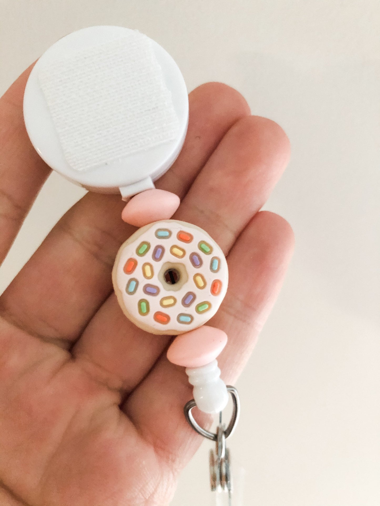 Sushi / Donut Interchangeable Badge Reel