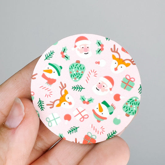 Christmas Pattern /  Hardboard Add on / 6A35