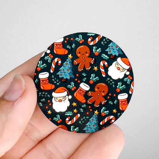 Santa Gingerbread /  Hardboard Add on / 6A11