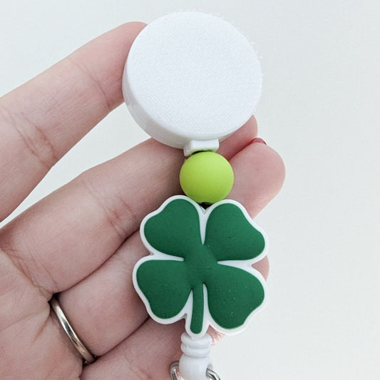 ST PATS Clover Interchangeable Badge Reel