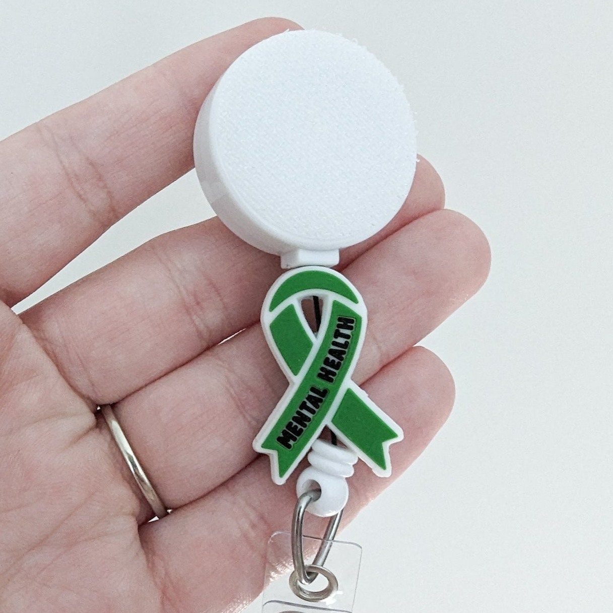 MENTAL HEALTH Interchangeable Badge Reel