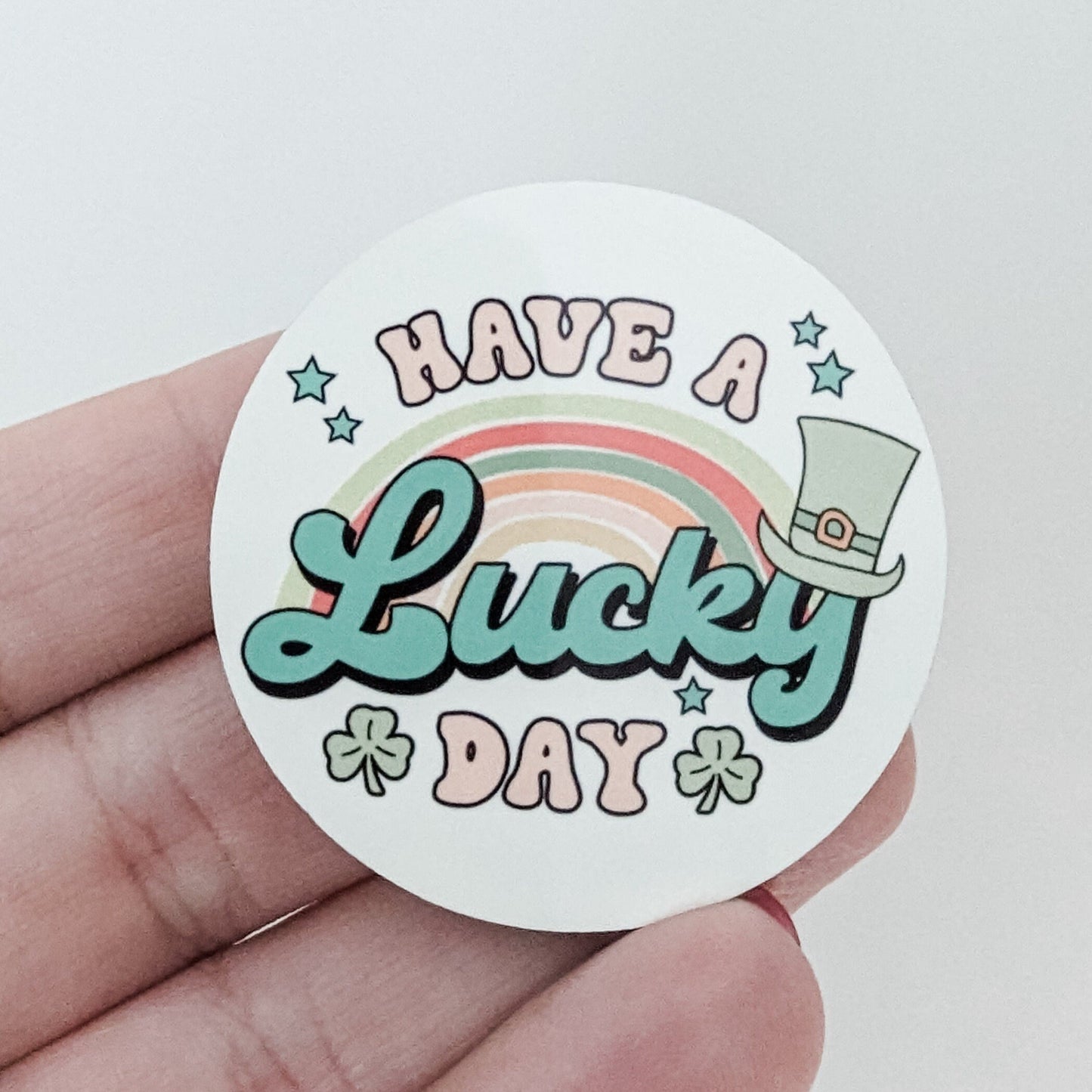 Have a Lucky Day  / ST PATS / Hardboard Add on / 3A5