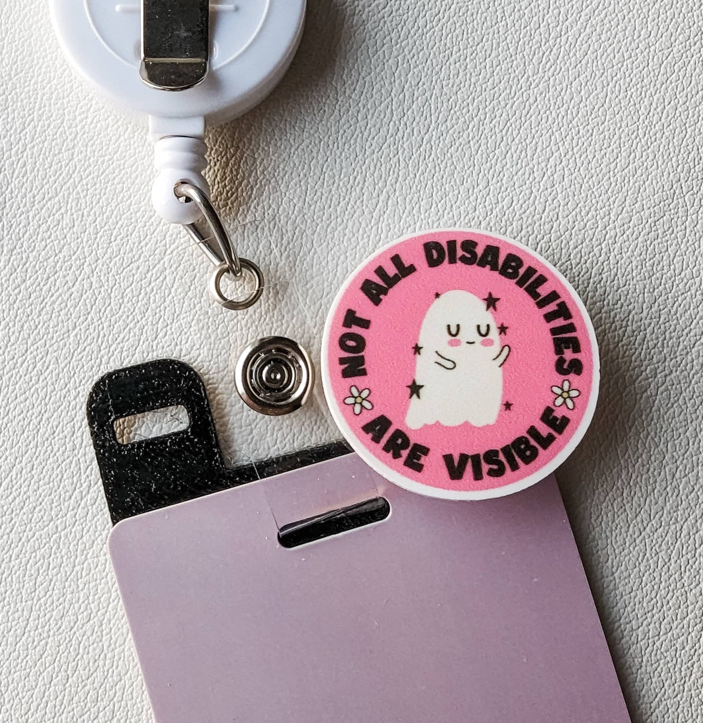 Badge Topper / CHARM COLLECTION - Not all Disabilities are Visible - Charm Only