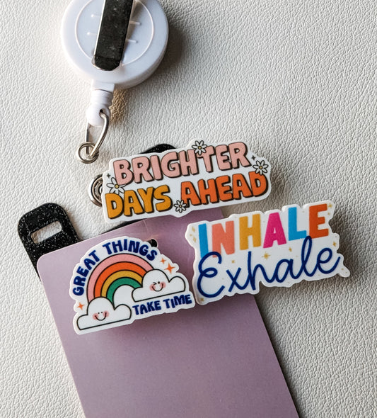 Badge Topper / CHARM COLLECTION - Inspirational - Charm Only