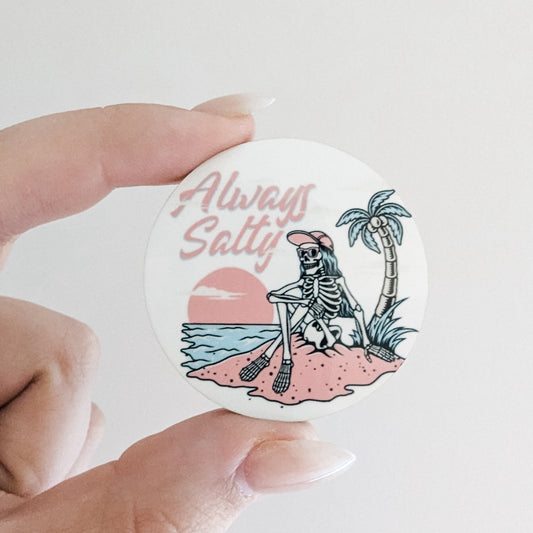 Always Salty Skeleton  / Hardboard Add on / 2A27