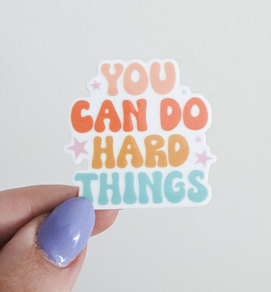 You Can Do Hard Things / PLASTIC Add on