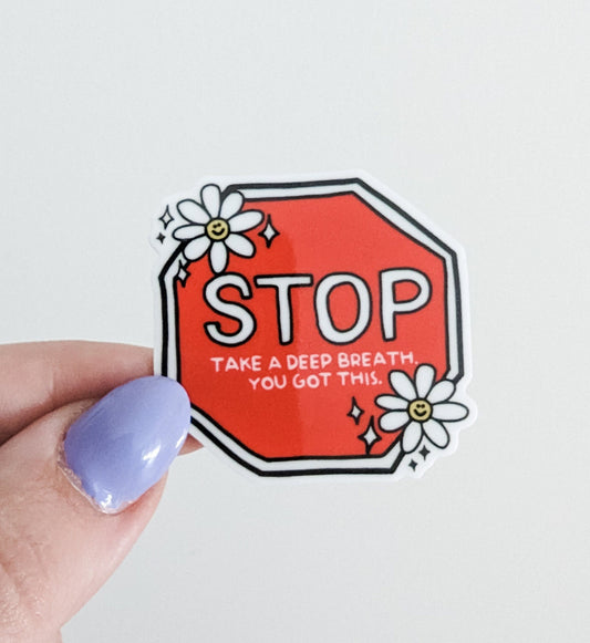 STOP Take a Deep Breath / PLASTIC Add on / 13C35