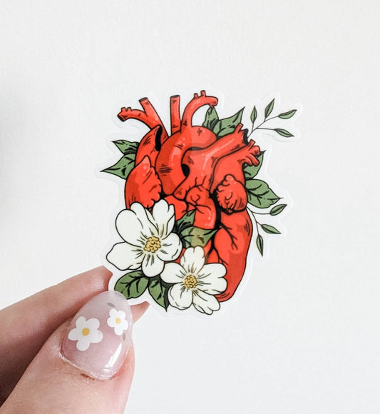 Floral Heart / cardiac    / PLASTIC Add on / 14C11