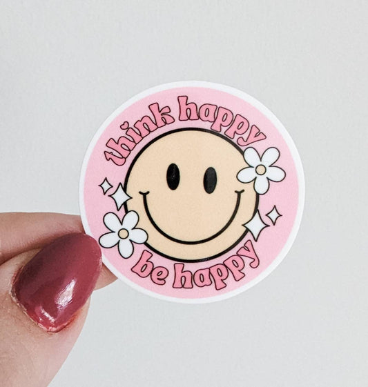 Think Happy Be Happy  / PLASTIC Add on / 14C39
