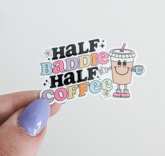 Half Baddie Half Coffee / PLASTIC Add on / 13C30