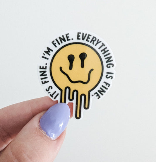 It's Fine I'm Fine Everything is Fine / PLASTIC Add on / 13C12