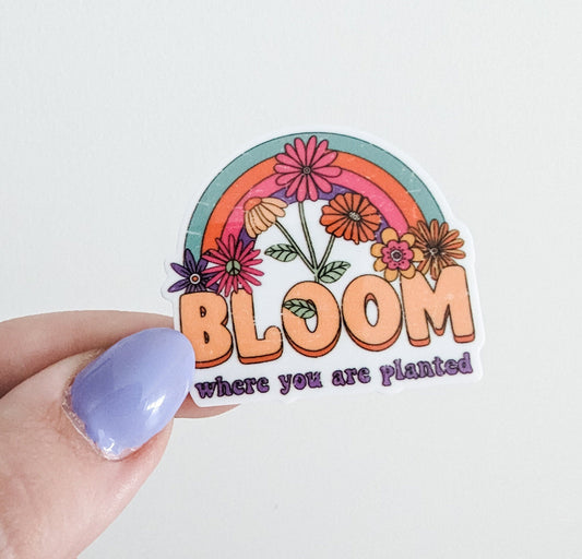 Bloom Where you are Planted / PLASTIC Add on / 13C38