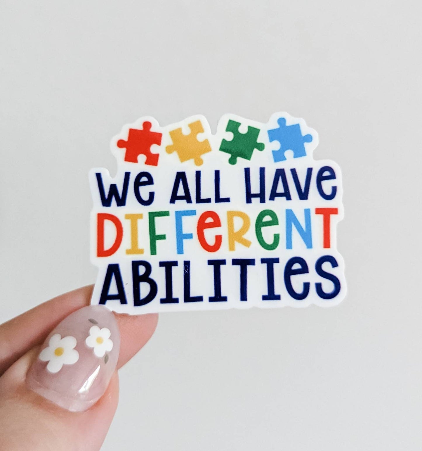 Different Abilities / Autism   / PLASTIC Add on / 12C33