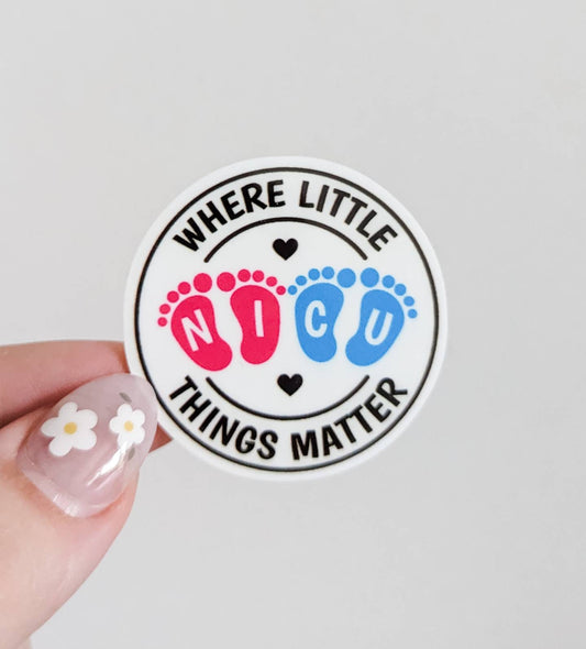 NICU where little things matter    / PLASTIC Add on / 12C22