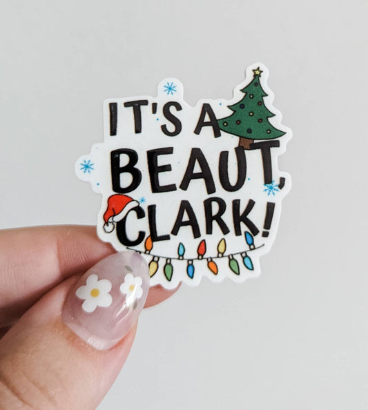 It's a Beaut Clark Christmas / PLASTIC Add on / 12C25