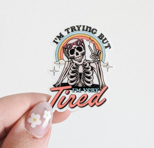 I'm trying but I'm Tired / PLASTIC Add on / 14C34