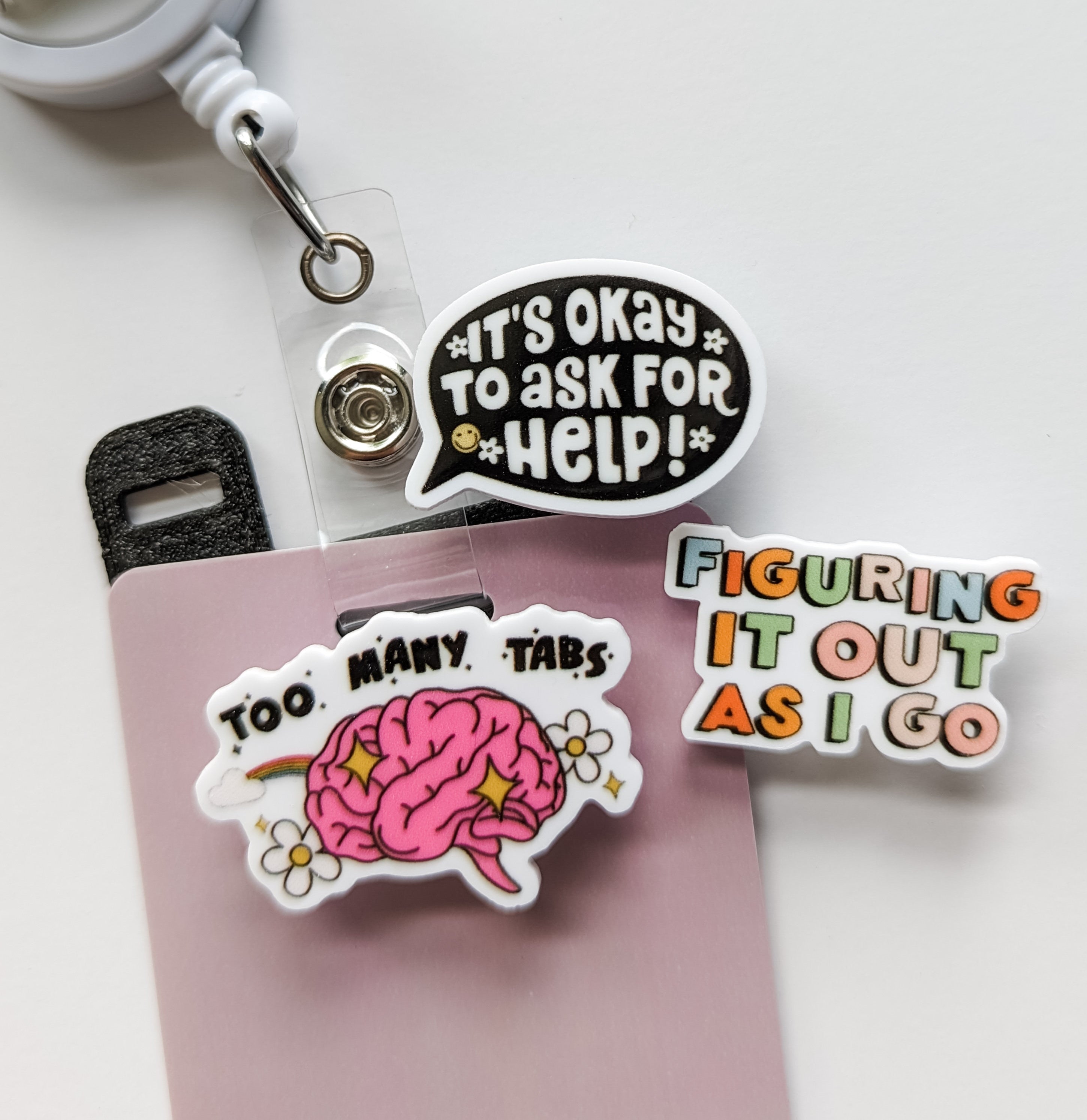 Badge Topper / CHARM COLLECTION - Quote - Charm Only