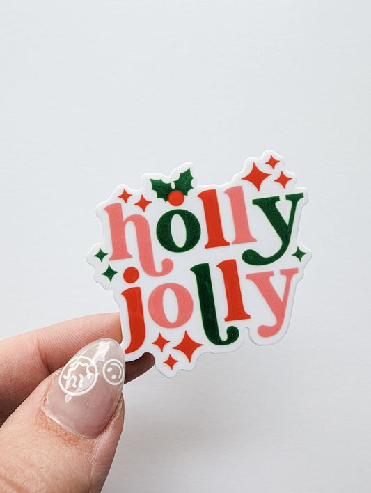 Holly Jolly / Christmas / PLASTIC Add on / 11C12