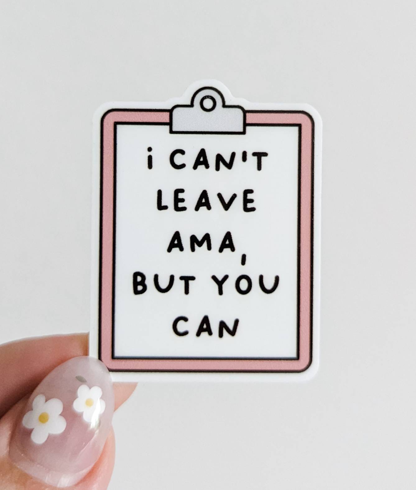 I can't Leave AMA  / PLASTIC Add on / 11C7