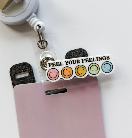 Badge Topper / CHARM COLLECTION - Feel your Feelings - Charm Only