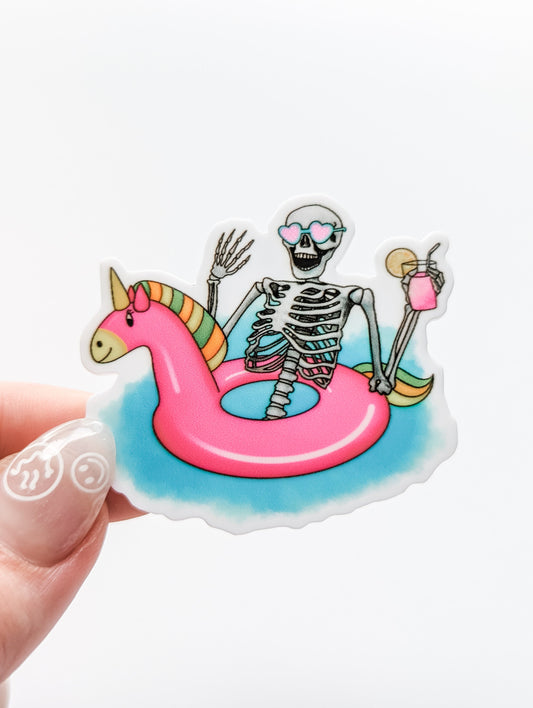 Summer Skeleton  / PLASTIC Add on / 10C46
