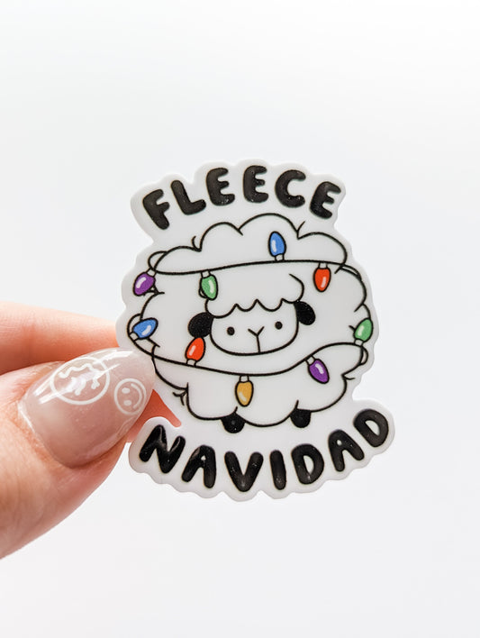 Fleece Navidad / Christmas / PLASTIC Add on / 11C38