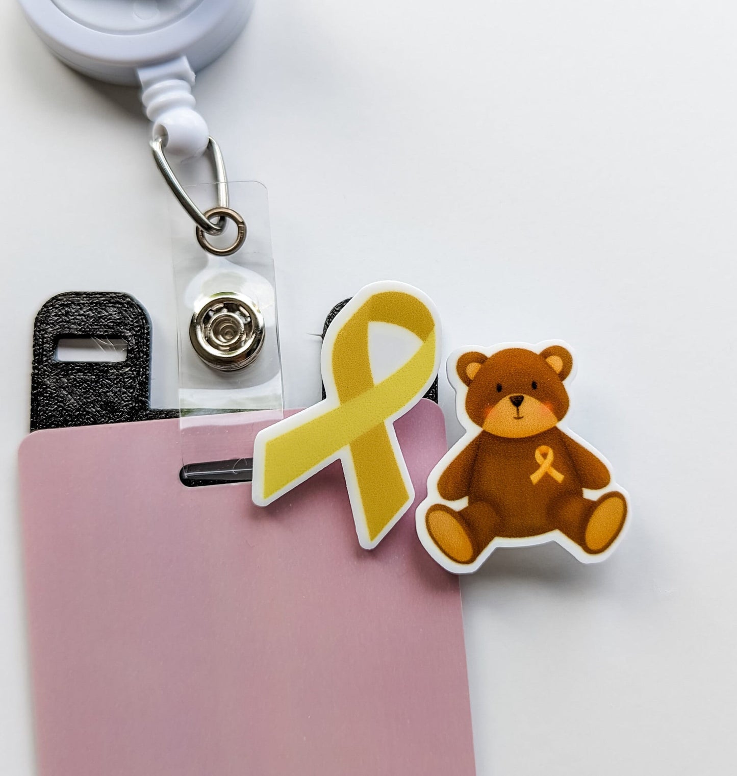 Badge Topper / CHARM COLLECTION - Childhood Cancer Awareness - Charm Only / 1C21